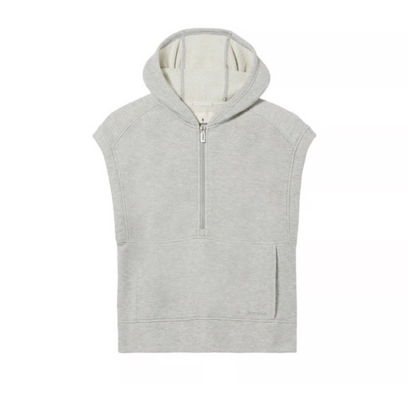 Smartwool Tops - Smartwool Women's‎ Recycled Terry Short Sleeve Hoodie Sweatshirt Gray Sz XL NEW